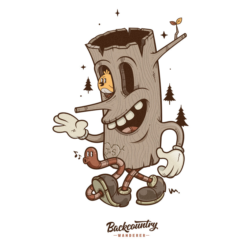 Lincoln Log Graphic Tee