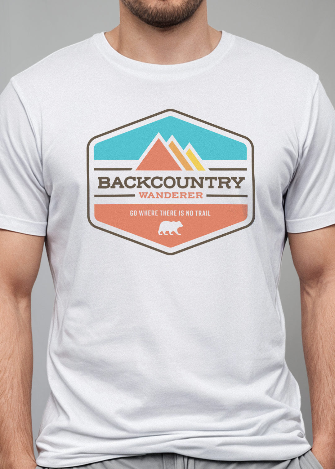 No Trails Badge Tee