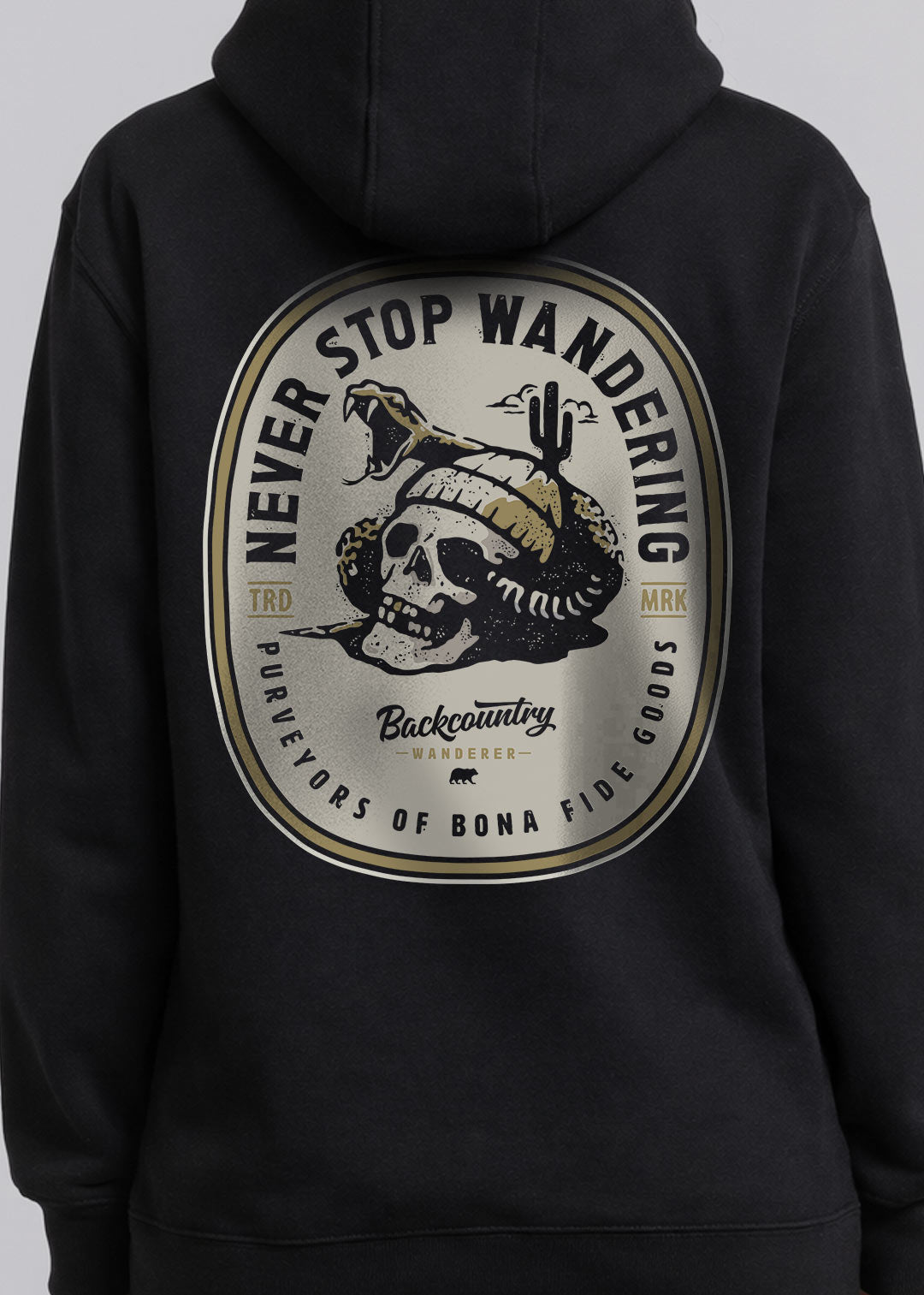 Never Stop Wandering Hoodie