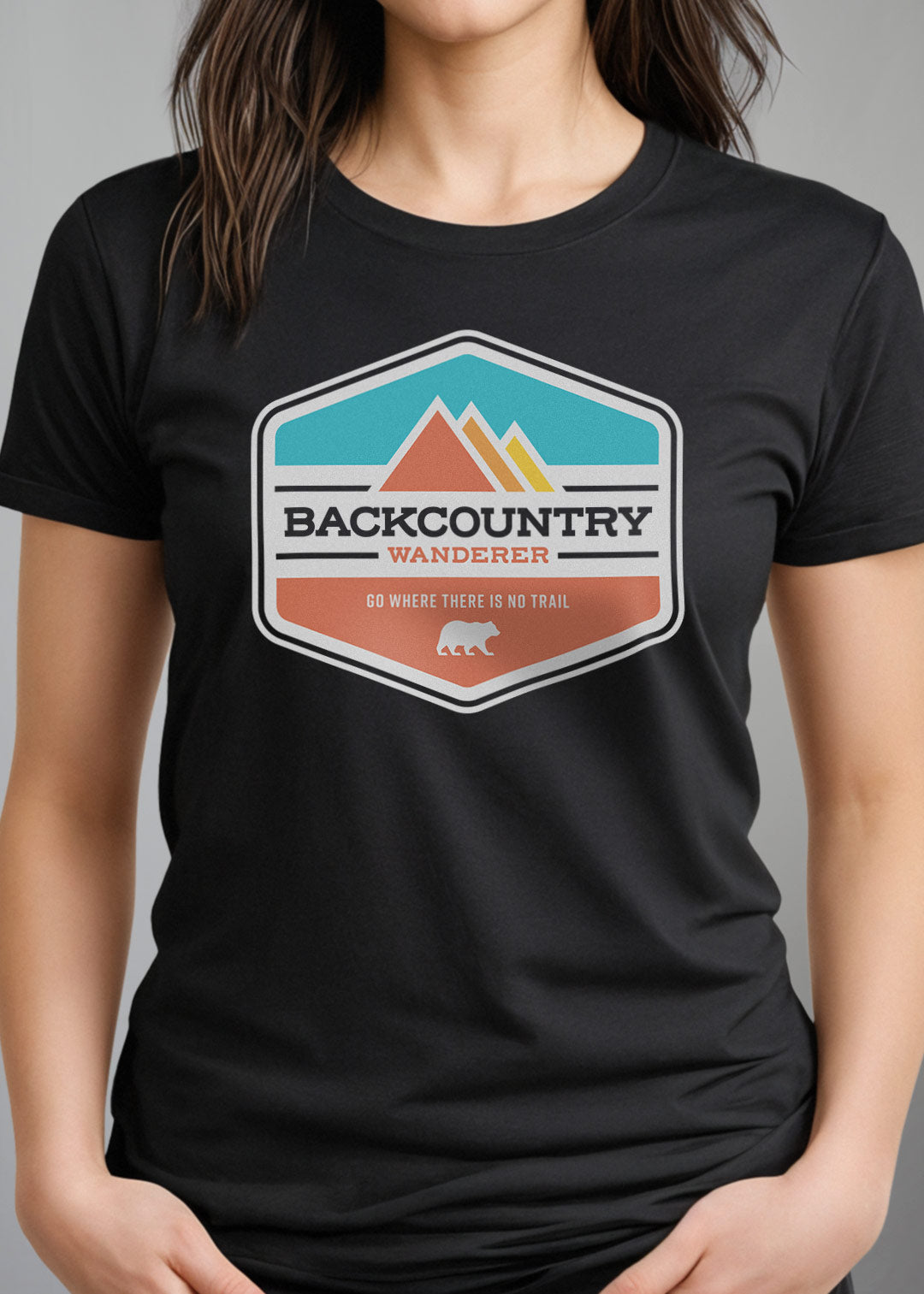 No Trail Badge Graphic Tee