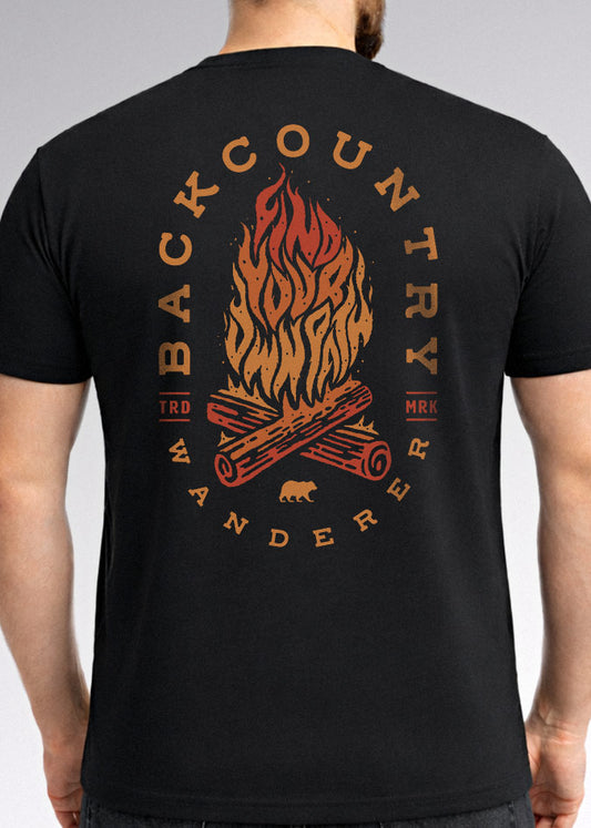 Find Your Own Path Campfire Tee