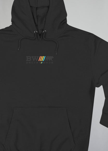 Find Your Own Path Rainbow Fleece Hoodie