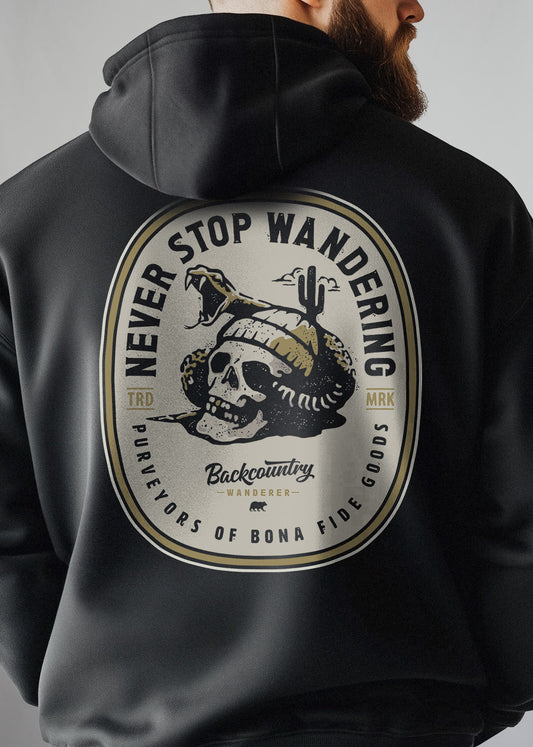 Never Stop Wandering Hoodie