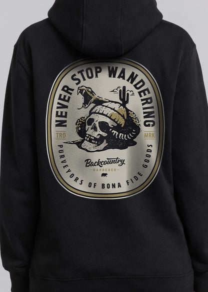 Never Stop Wandering Hoodie