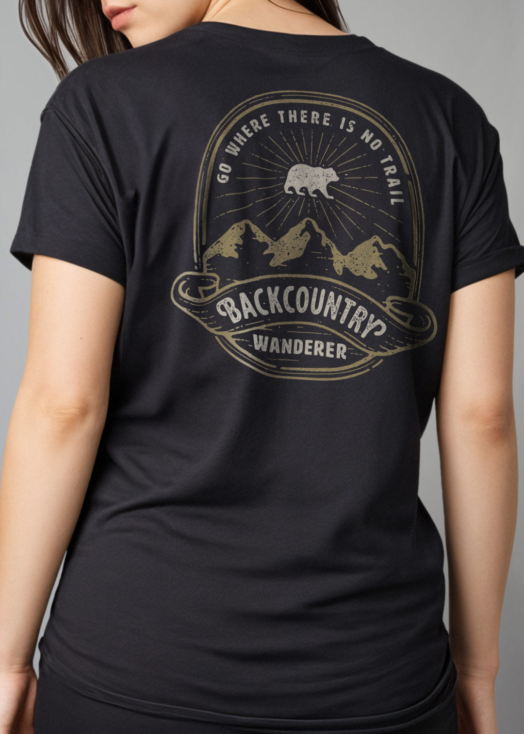 No Trail Back Graphic Tee